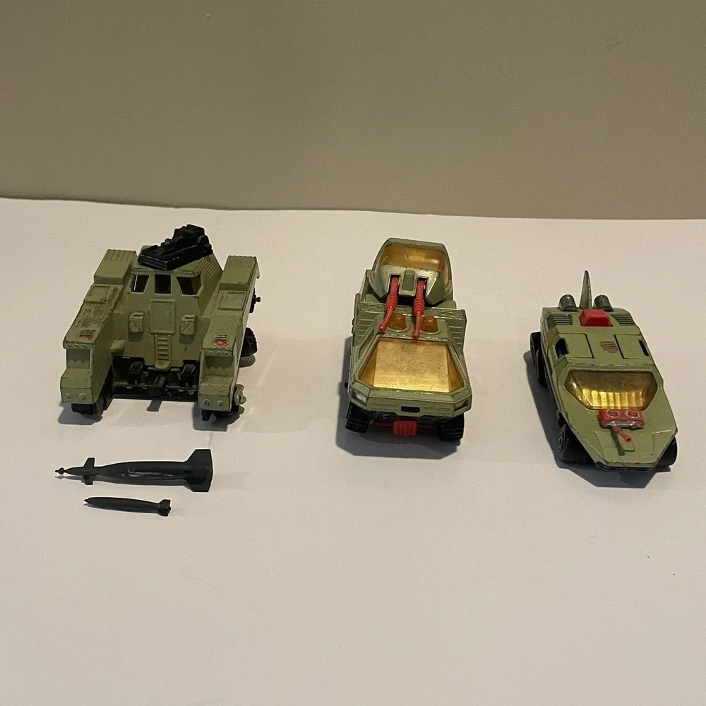 1977 Matchbox Battle‎ Kings Lot Of 3 Vehicles  England Parts/Repair